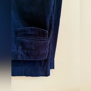 Old Navy High-Rise Wide Leg Corduroy Pants - Dark Blue